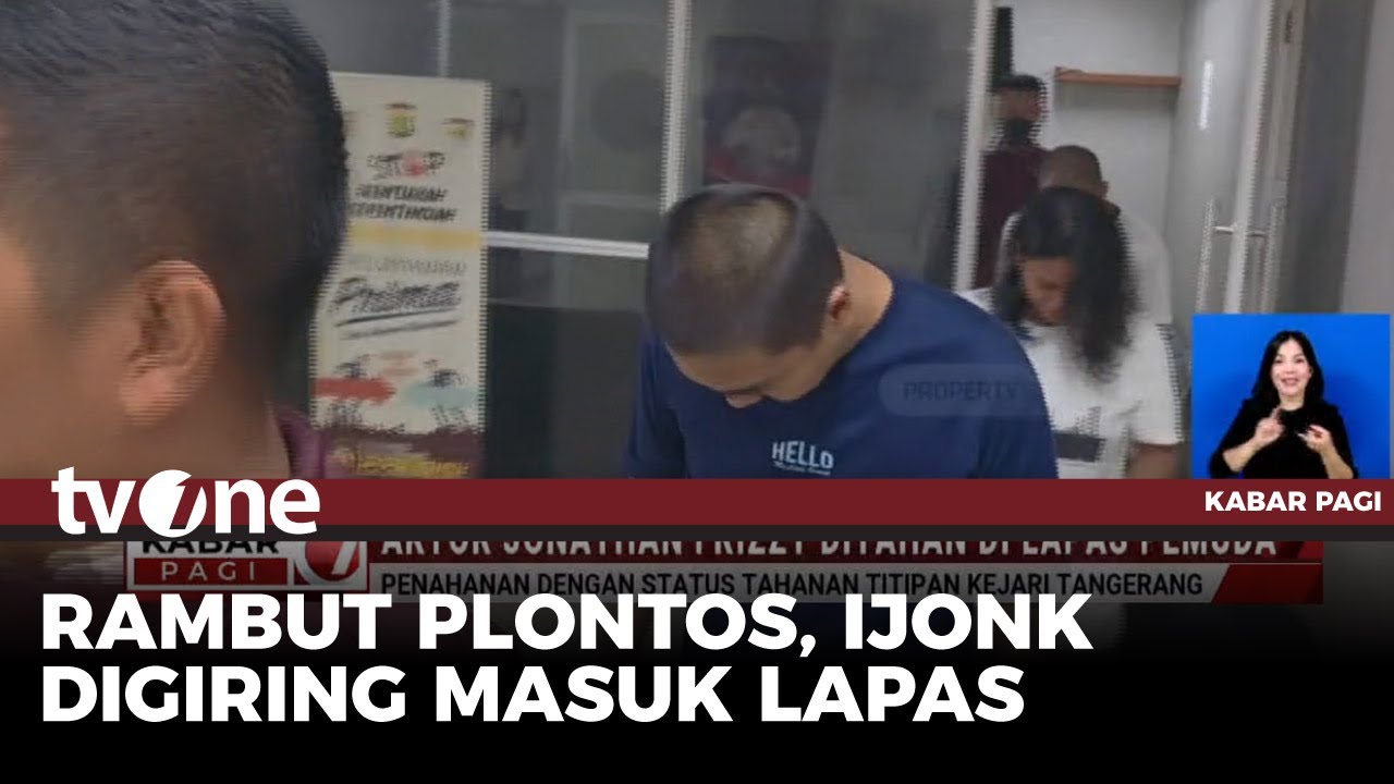 Aktor Jonathan Frizzy Ditahan di Lapas Pemuda | Kabar Pagi tvOne