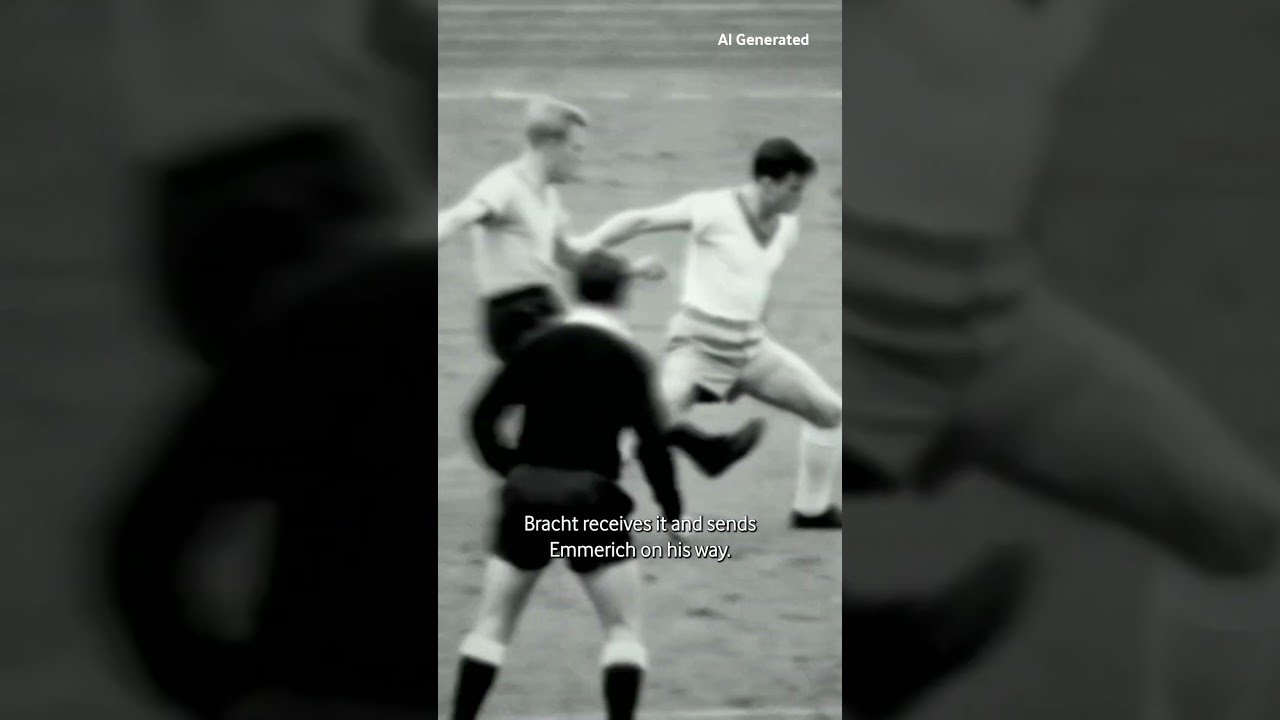 The Unseen Goal: Vodafone Reinvents The Bundesliga's First Goal #BorussiaDortmund #FootballHistory