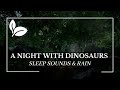 3 Hours of Rain Sounds For Sleeping in Jurassic Park, Sleep Sounds, Rain Sounds for Sleeping, Sleep