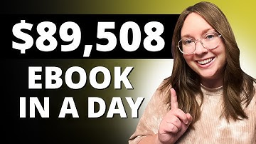 Create an Ebook in 24hrs and Sell it Online