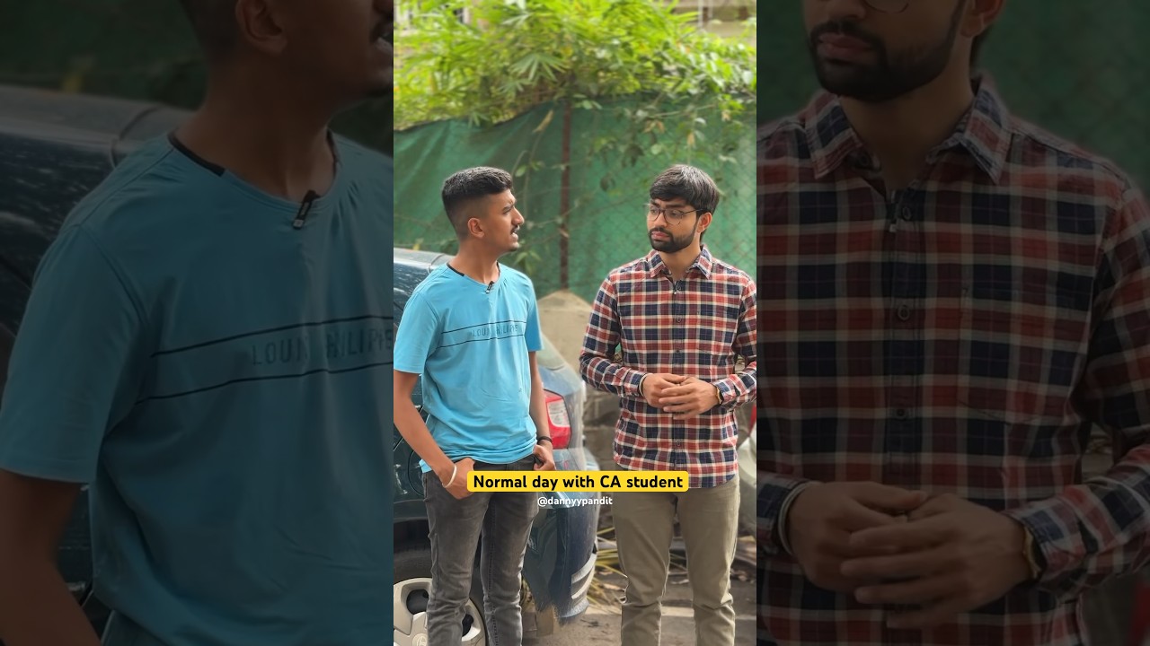 Normal day with CA students 🤣🤣 | CA students be like | relatable 