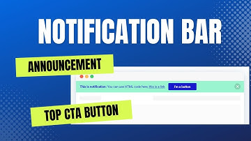 Add a Stylish Announcement Bar to Your WordPress Website | Notibar: Add  Top Notification Bar