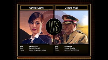 Command & Conquer Shockwave Challenge Mod: General Leang Vs General Kwai #5!!