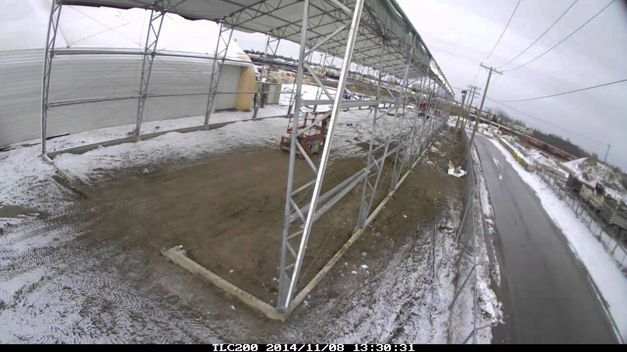 Quick 3 Blast & Paint Facility installation time lapse