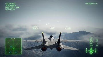 Ace Combat 7 | All Missions with the F-14D Super Tomcat Part 1 (PS4 Pro)