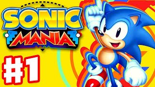 Sonic Mania Gameplay Walkthrough Part 1 - A New Beginning!