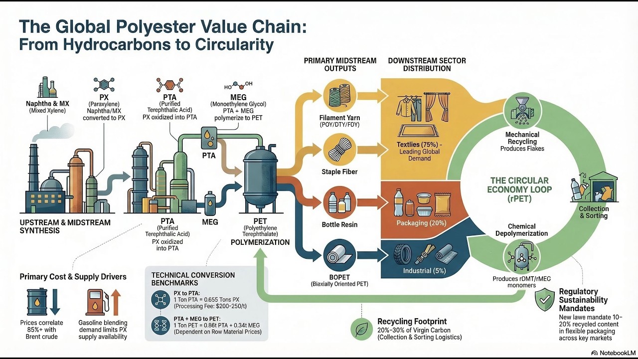Polyester Value Stream The PX-PTA-Polyester Value Chain A Technical and Circular Blueprint ...