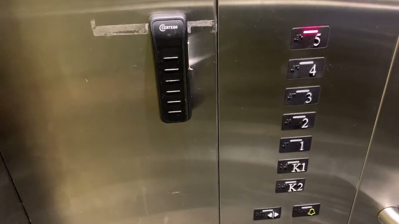 1963 KONE (rb. 2000 KONE) MRL tr. elevator (1) @ Forest Sciences, University of Helsinki, Finland