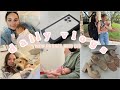 VLOG: suttons one month appointment + new IPhones + my best friend meets the baby + unboxing haul