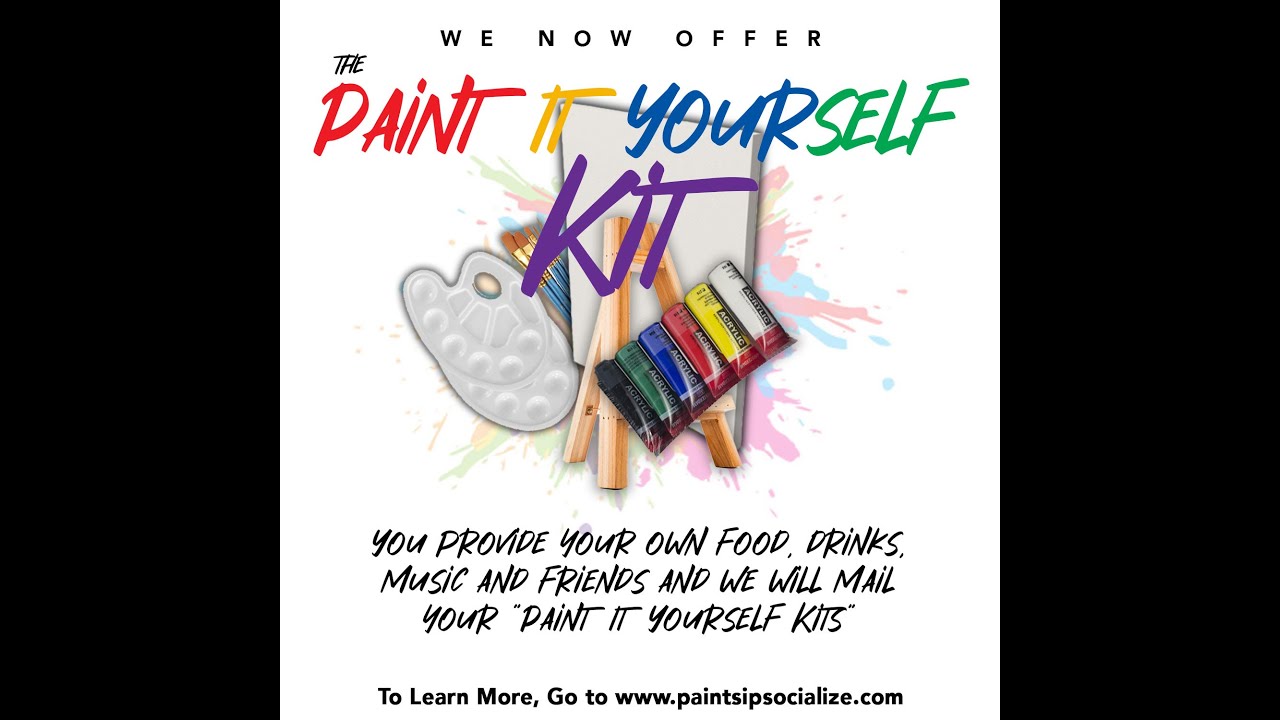 Paint Sip Socialize Tutorial YouTube