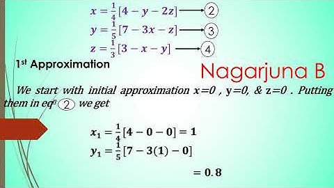 Solve The System of Linear Equation by using Gauss Seidel Method PB2.  GTK & RTW.