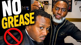 5 Reasons You Should NEVER Grease Your Hair Before a Haircut | Barber Luther King