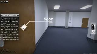 playing procedural backrooms. pretty good game honestly.