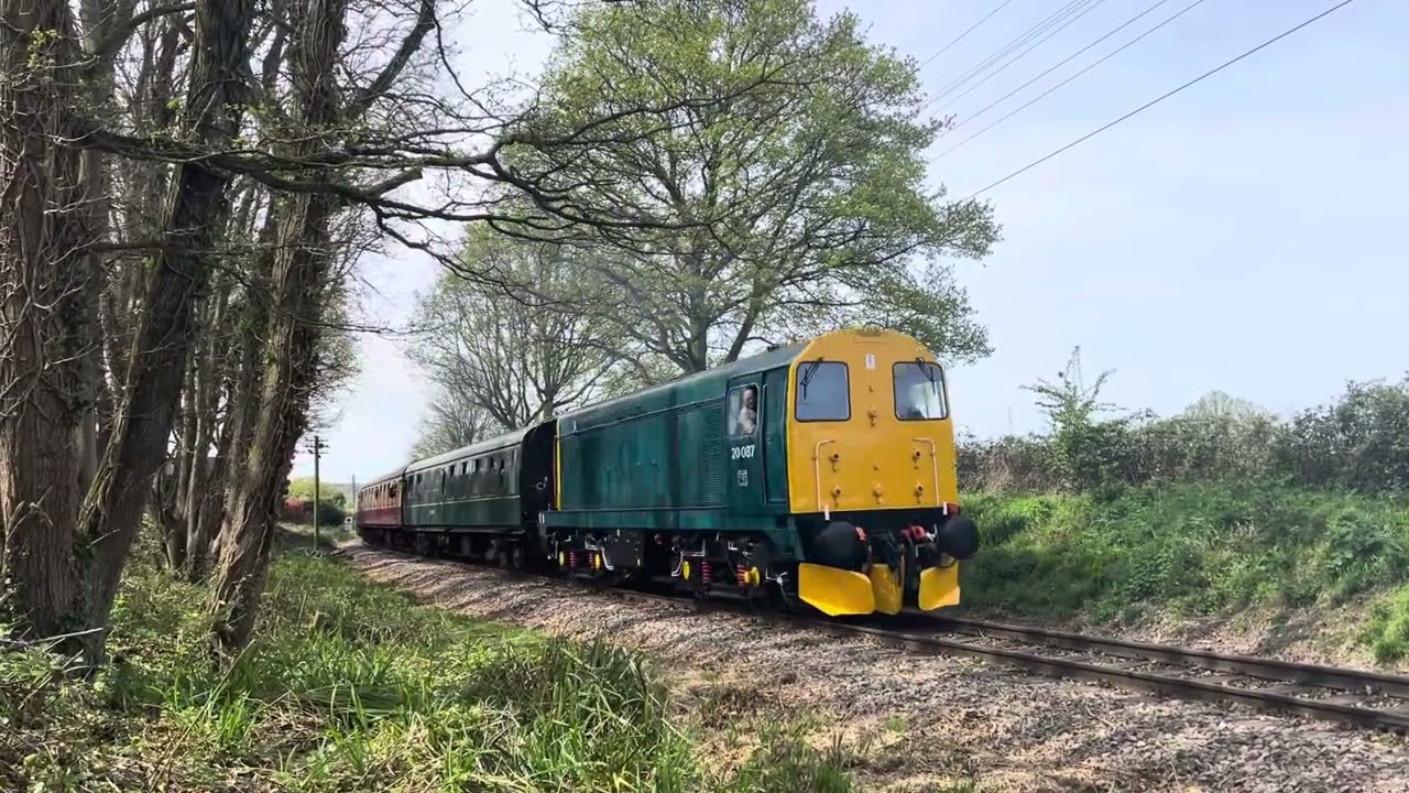 Kent & East Sussex Railway - Diesel Gala 12/04/24 Class 20087