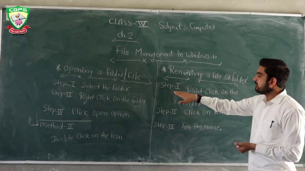 Class 4 Computer CH 2 - YouTube