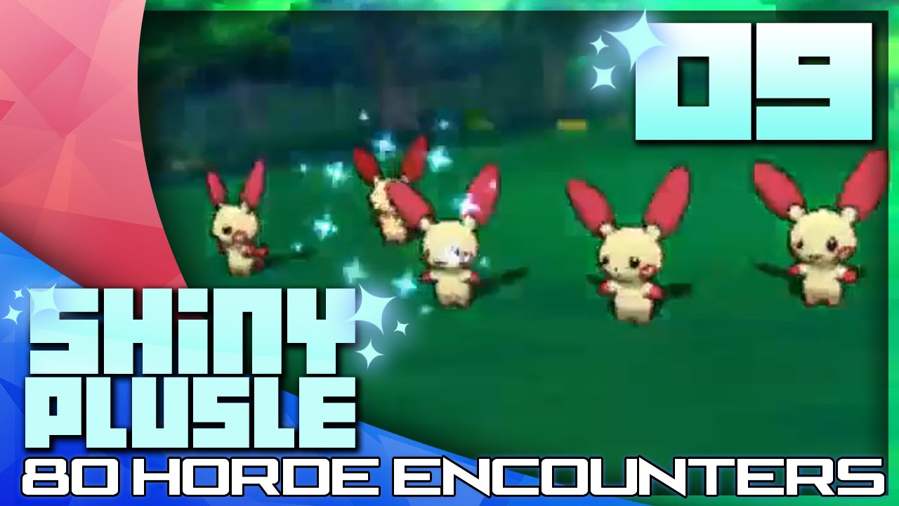 SHINY PLUSLE LIVE REACTION! | 80 HORDE ENCOUNTERS!! (Pokémon Omega Ruby/Alpha Sapphire Highlight
