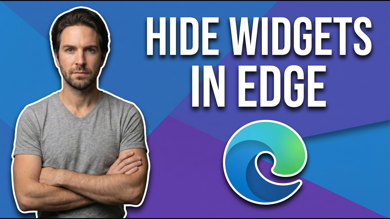 How To Hide Widgets In Edge (Quick Guide) - YouTube