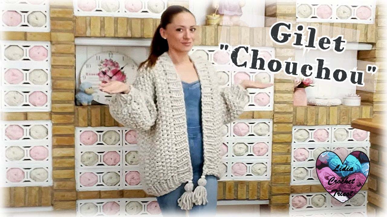 lidia crochet gilet