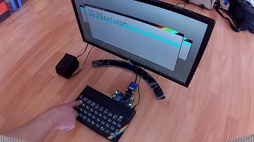 Demo of "Interface Z" for ZX Spectrum