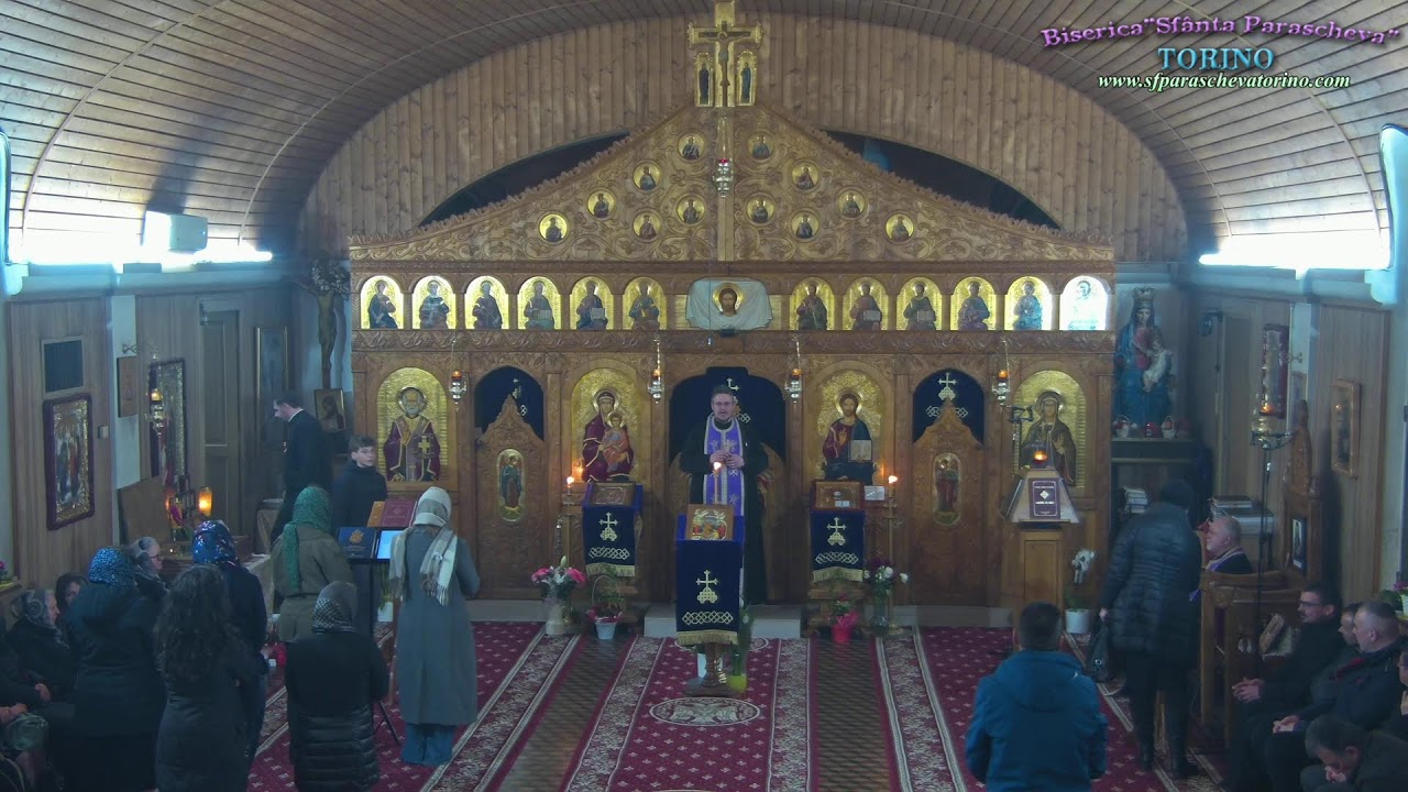 ✞ Liturghia a Darurilor mai înainte Sfințite și Pavecernița Mare unitș cu Canonul cel Mare ✞