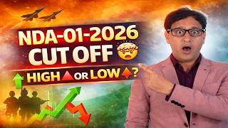 NDA 1 2026 Expexted Cut-Off &amp; Exam Paper Level 😱 NDA Cut Off 2026 Prediction By Mukesh Sir | NDA
