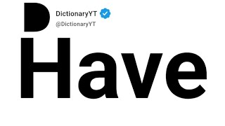 Have Antonyms | Opposite Words 
