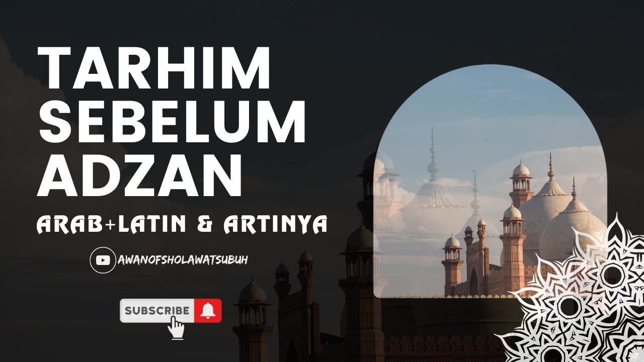 🔴Tarhim Sebelum Adzan✅ Tarhim Subuh Merdu| Tarhim Subuh Jaman Dulu| AwanOfSholawatsubuhtarhim