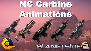 PlanetSide 2 - All Non-directive NC Carbine Animations
