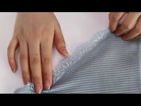 Жіночі труси хлопок набір 3 штуки 42 білий хакі, видео 1