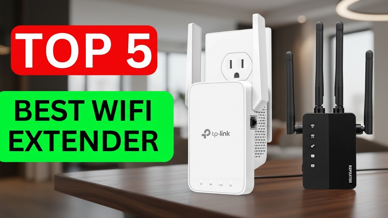 Top 5 Best WIFI Extenders of 2026 [Don't Buy Before Watching This ...