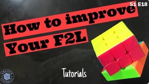 How To Improve Your F2L | Solved n Scrambled