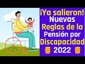 💥PENSIÓN DEL BIENESTAR  para PERSONAS con DISCAPACIDAD permanente 2022