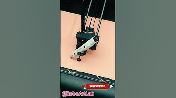 RoboArtLabor - Robot Draw a Fun & Smiling Ghost 🤖🎨 #robot #plotter #drawing #ghost #fun #smilling