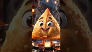 Talking Samosa 😋🔥 | Crispy Street Food Comes Alive | AI Animation Short