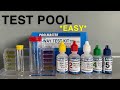 How to test pool chlorine levels and how to test pool ph levels maintain pool water