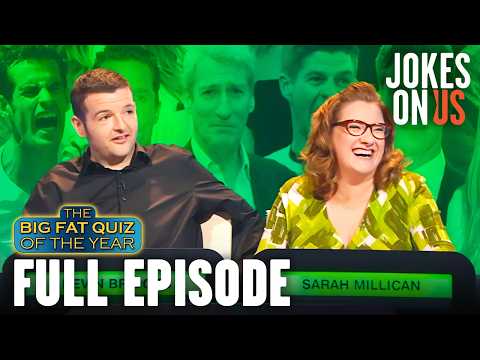 "I'm Being Racially Abused Here!" | The Big Fat Quiz Of The Year (2014) | FULL EPISODE | Jokes On Us