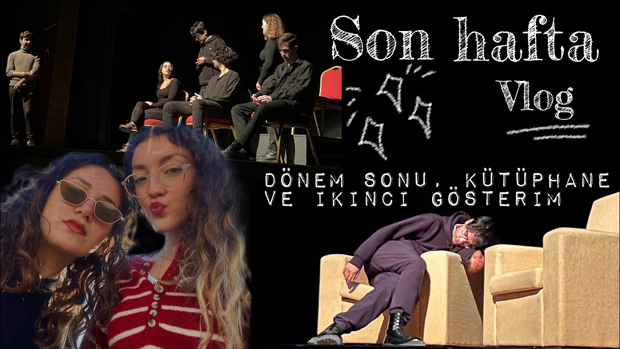 dönemin son haftası || vlog || Gebze Teknik Üniversitesi, sahil ve sevgili doktor 2. gösterim