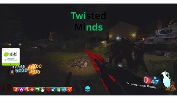 Playing Bo3 with my buddy   Custom Map - (Twisted Minds)