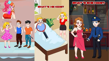 Brain Test DOP 6: Delete Or Paint All Levels 1-50 Answer - Walkthrough gameplay