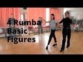 4 Rumba Figures You should try | Latin Dance Basic Figures