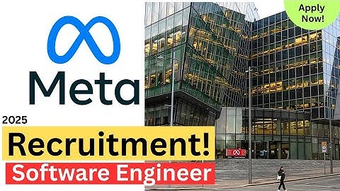 Meta Off Campus Drive 2025! | Software Engineer | Freshers Jobs | Apply ASAP