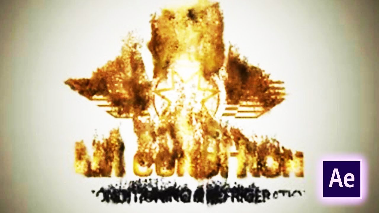 After Effects Tutorial - Particles Logo and Text Animation | Trapcode ...