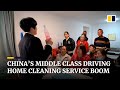 Demand for professional home cleaning services growing rapidly among China’s middle class