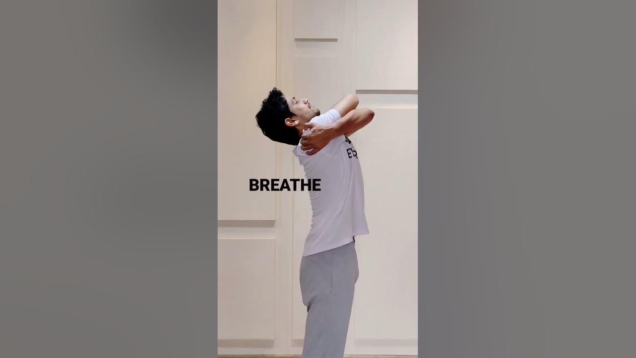 Try these exercises to relieve upper body tension🤓