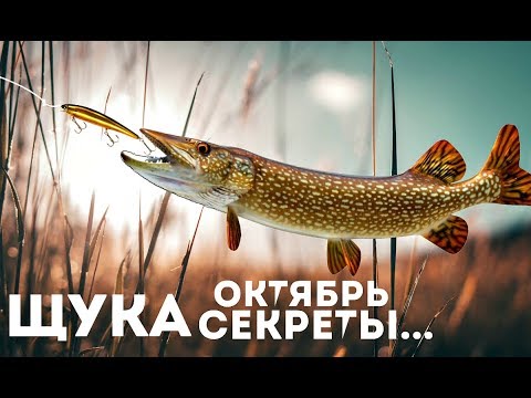 Новые секреты и советы ловли щуки в октябре на спиннинг! Лучшие приманки на щуку в октябре!