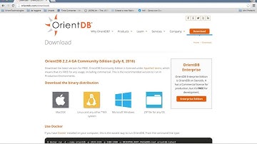 Installing OrientDB in 45 seconds