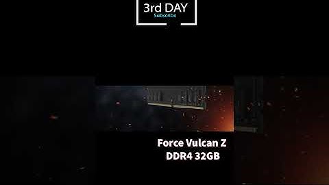 TEAMGROUP T-Force Vulcan Z DDR4 32GB #Shorts