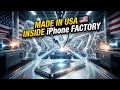 How the iPhone is Made in the USA! 🇺🇸  iPhone Manufacturing Process From Raw Steel to Your Pocket ||