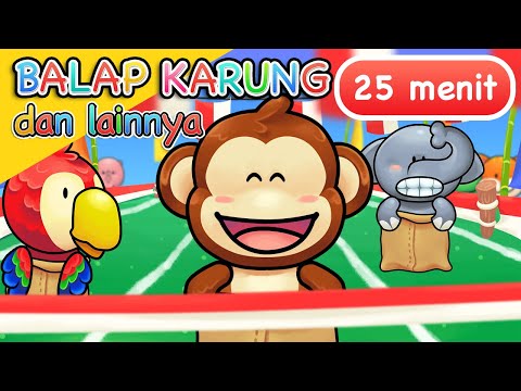 Lagu Anak | Balap Karung dan Lainnya Menit Lagu Anak | Balap Karung dan Lainnya Menit