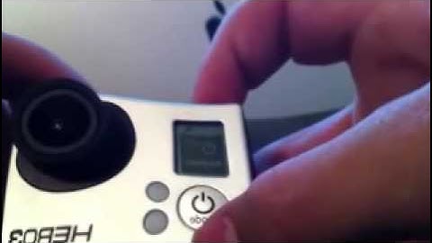 GoPro Hero2 timer settings tutorial edited with Sony Vegas Pro